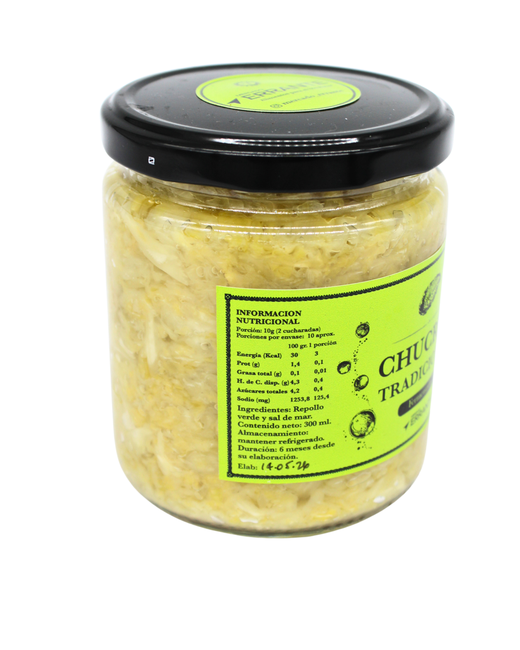 Chucrut Natural Fermentado Tradicional