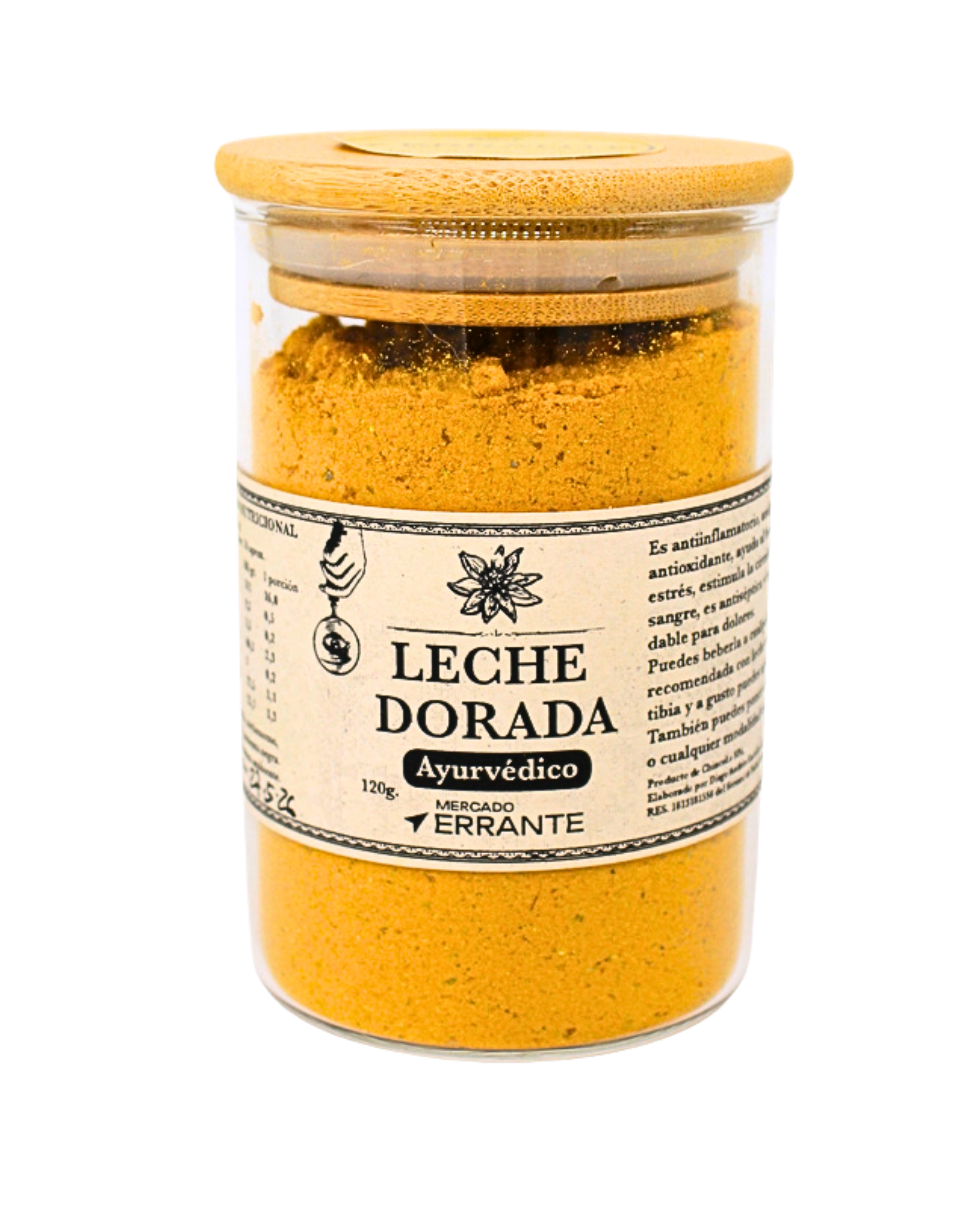 Leche dorada o Golden Milk 120g