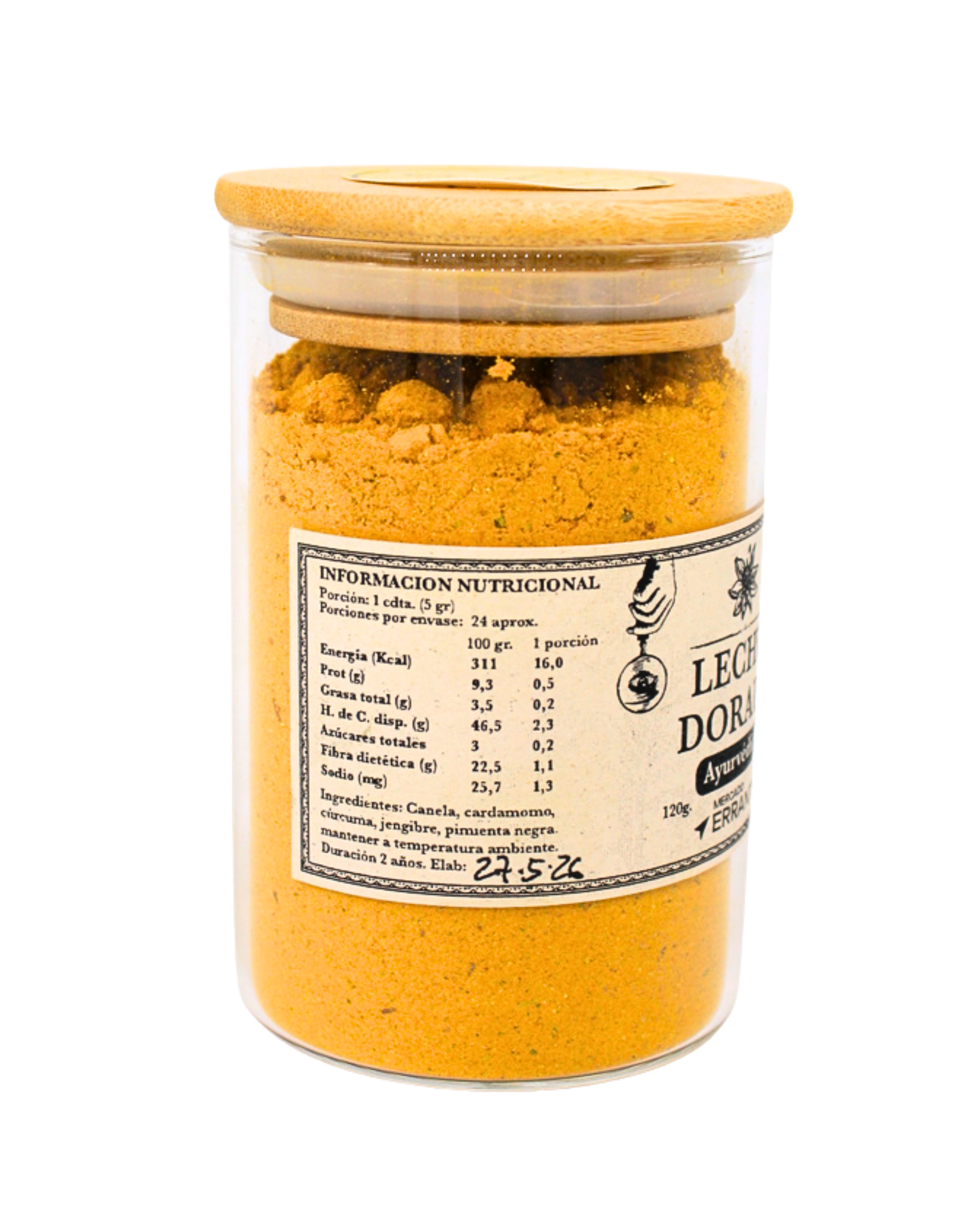Leche dorada o Golden Milk 120g