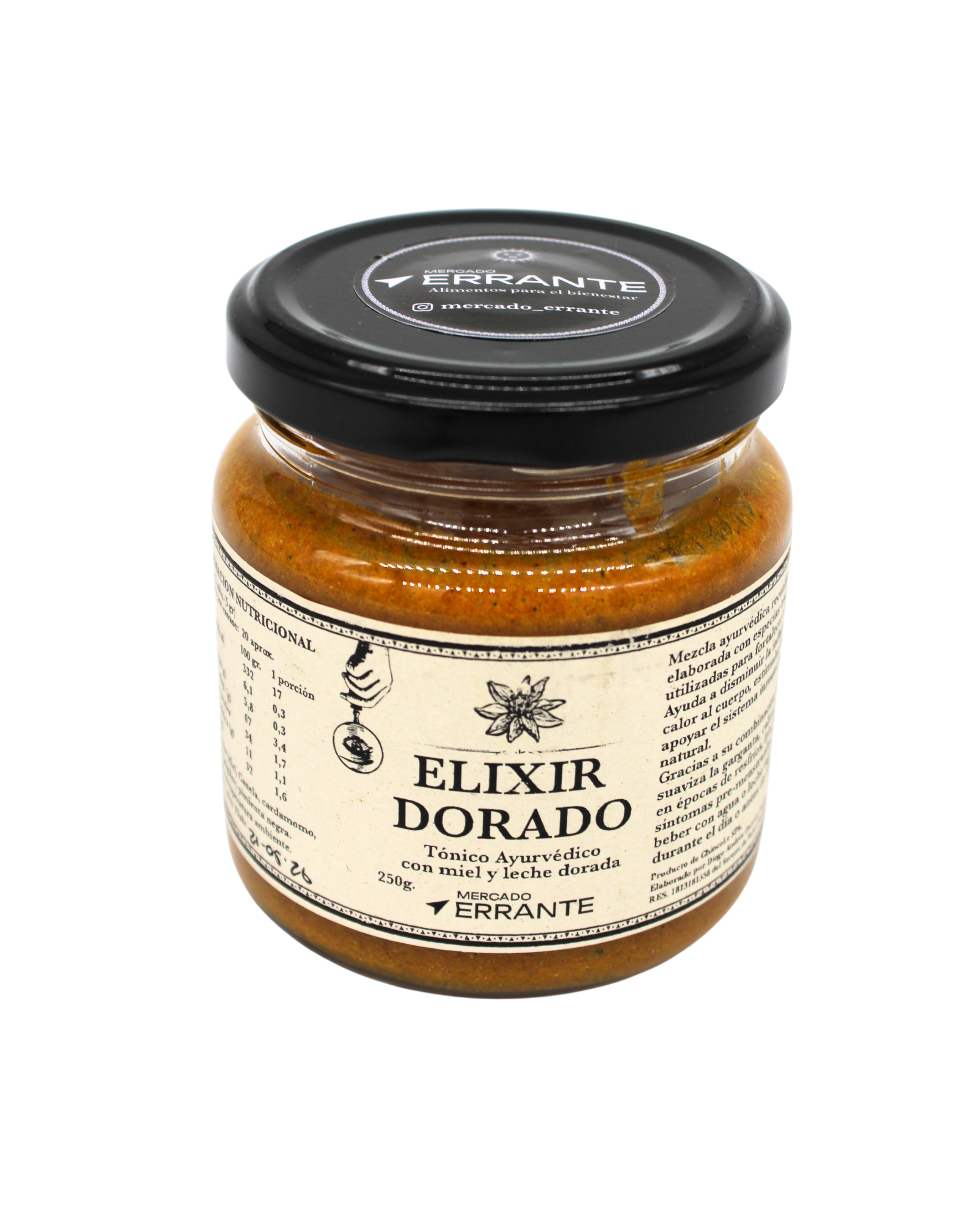 Elixir Dorado con Miel