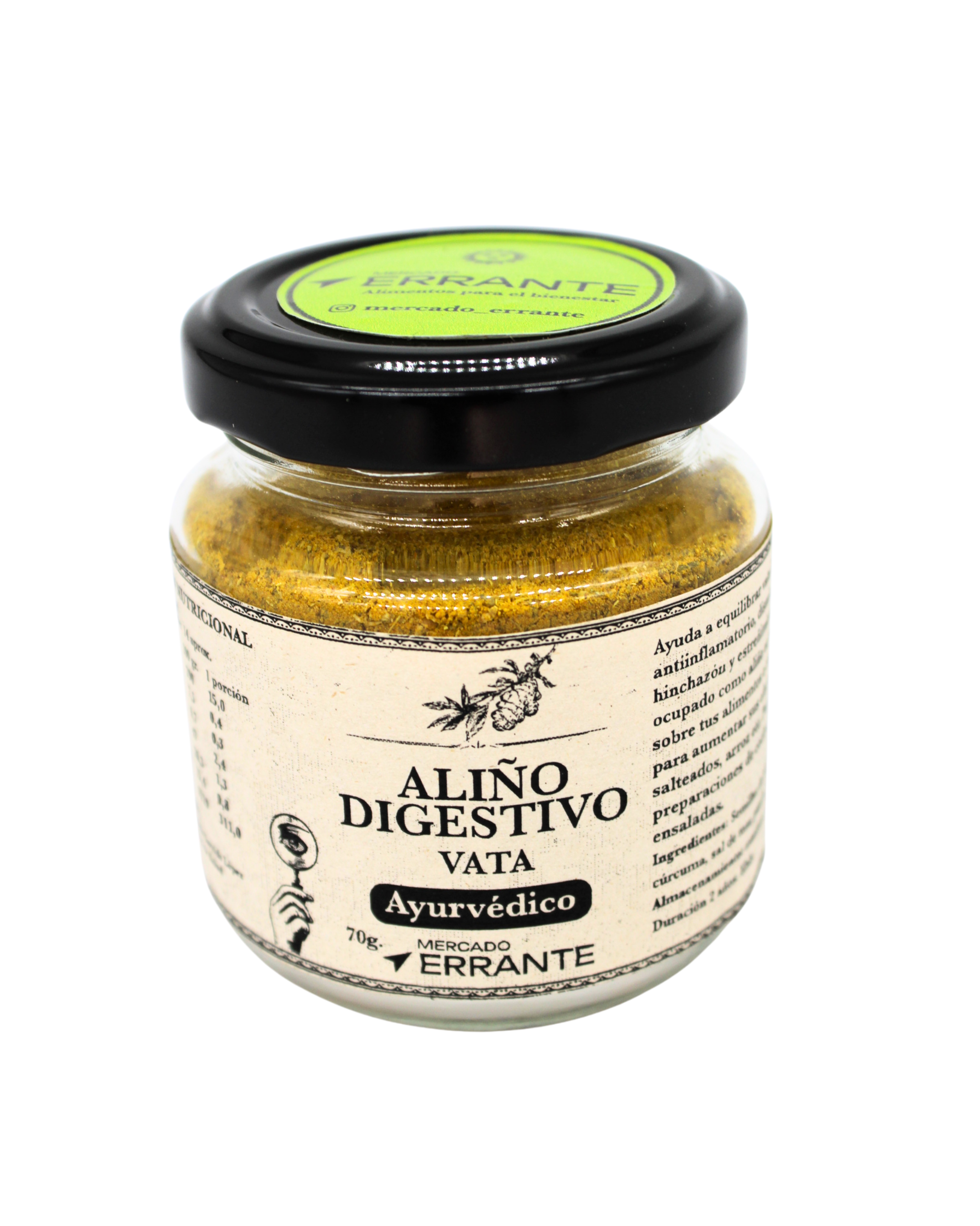 Aliño Digestivo Vata Churna