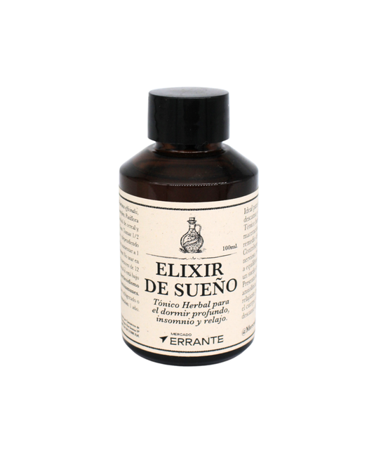 Elixir de Sueño, tónico herbal para el descanso profundo