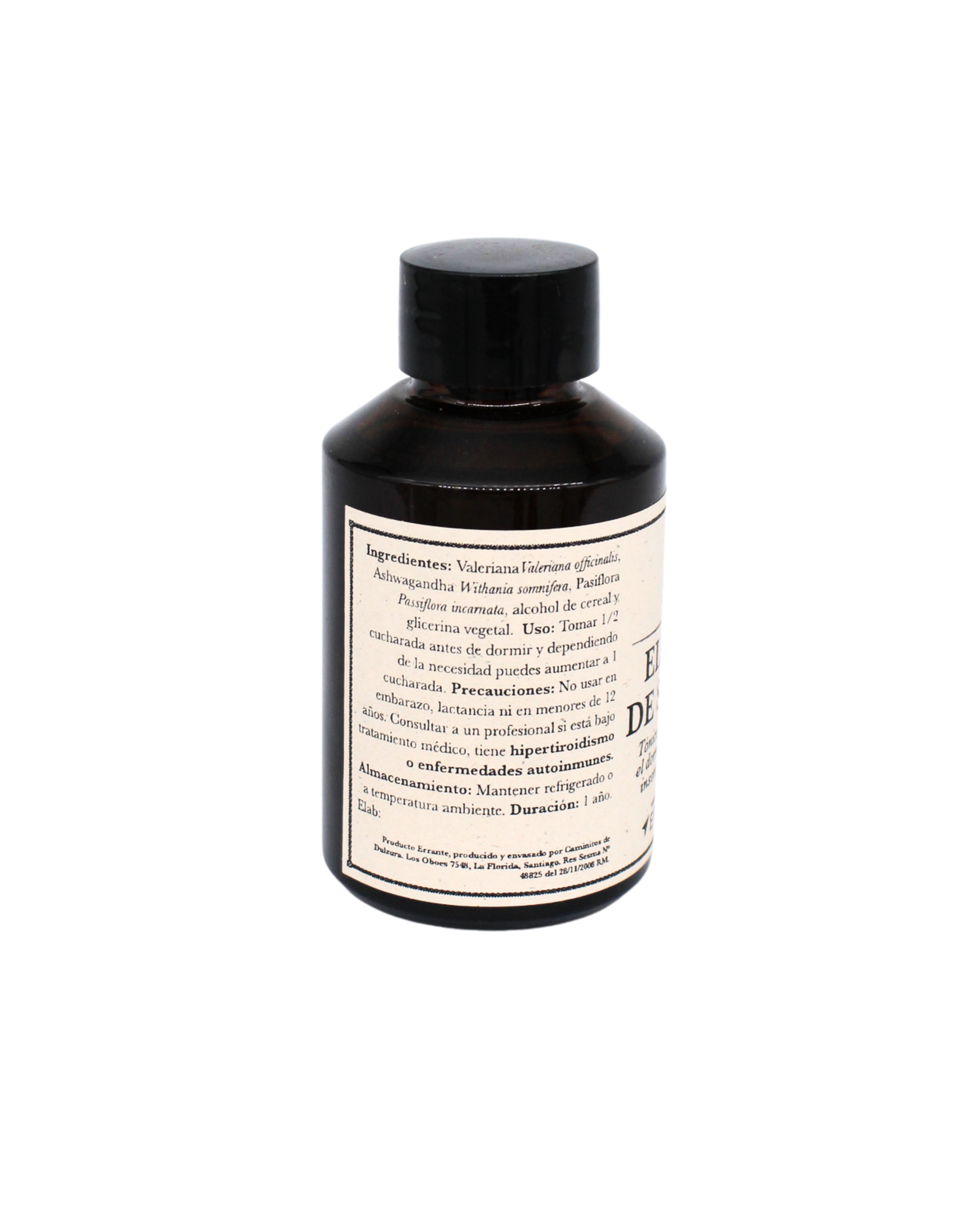 Elixir de Sueño, tónico herbal para el descanso profundo