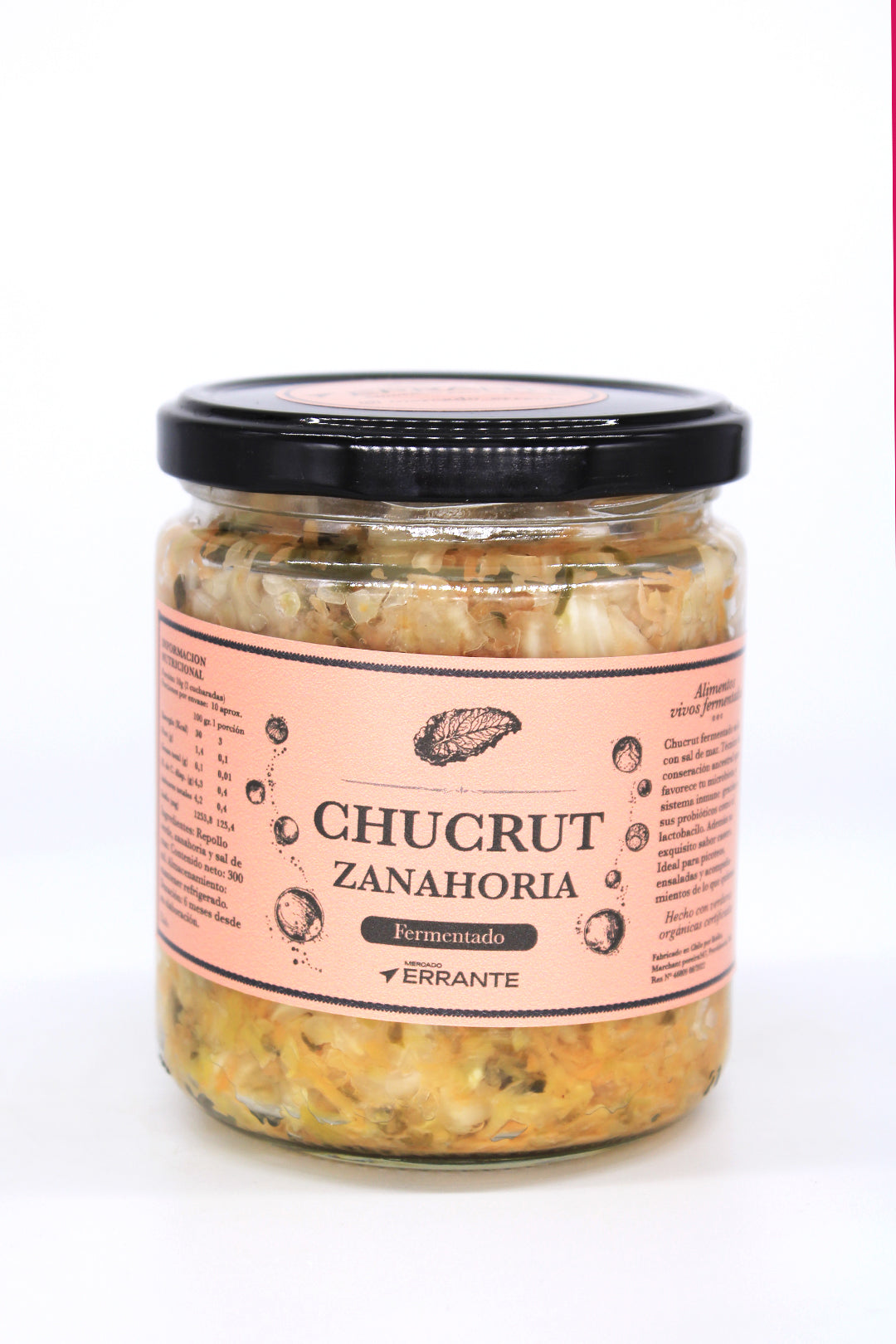 Chucrut con Zanahoria fermentado