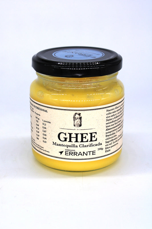 Ghee o mantequilla clarificada 200ml